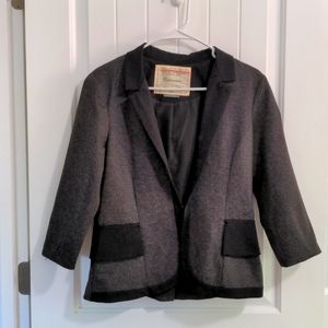 Anthropologie Gray Blazer